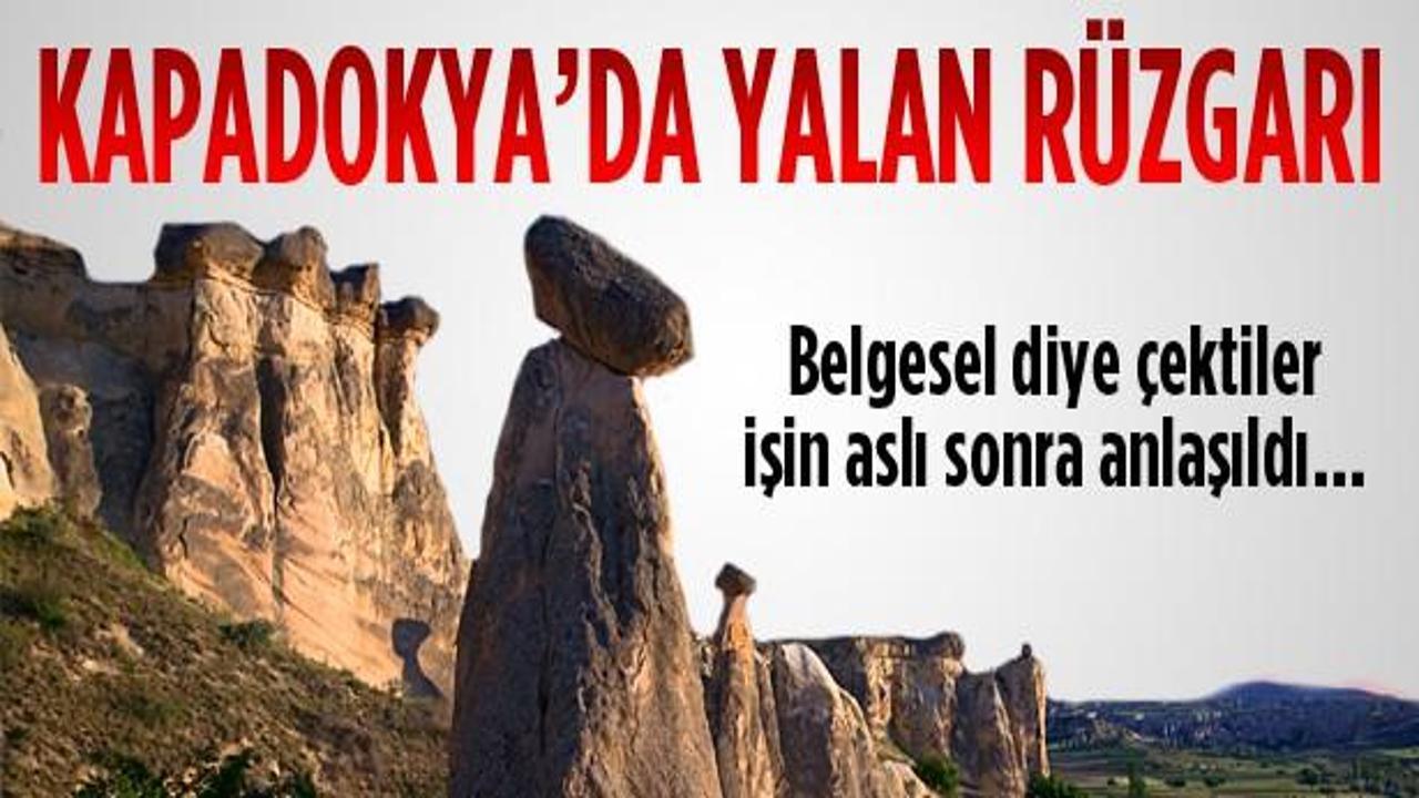 Kapadokya'da korsan Brezilya dizisi!