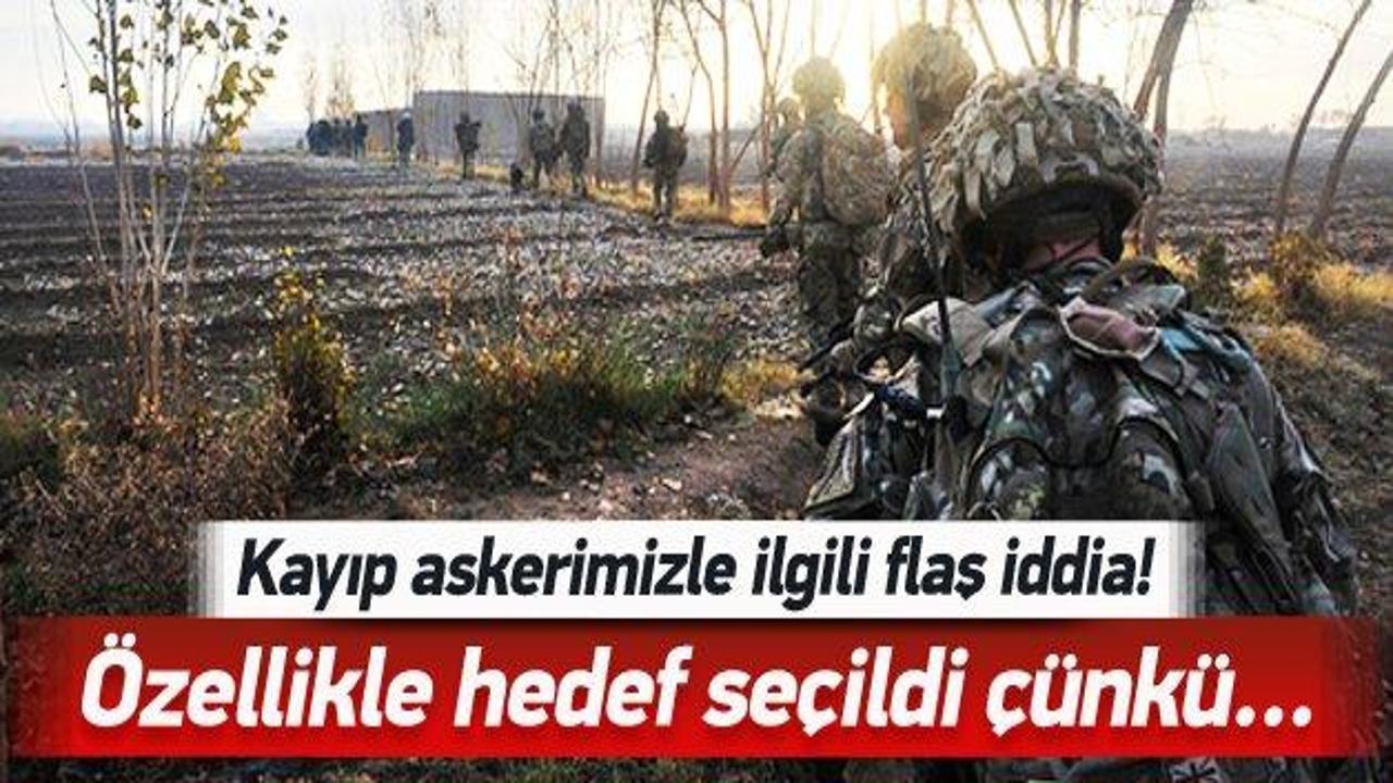Kayıp Türk komutan ile ilgili flaş iddia