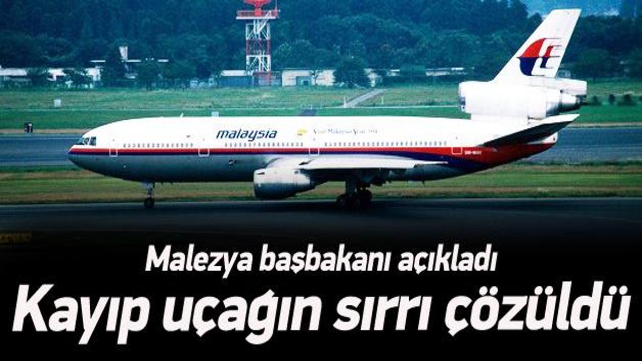 Kayıp Malezya uçağının sırrı çözüldü