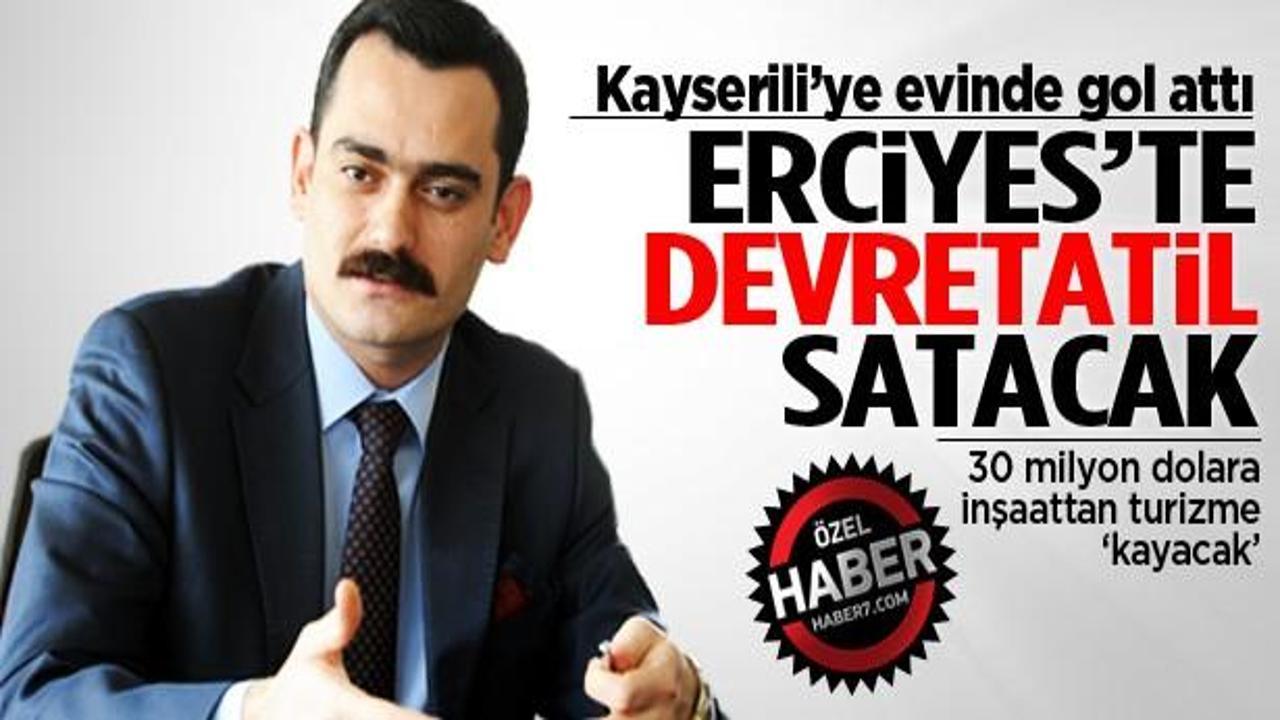 Kayserili'ye gol attı Erciyes'te devretatil satacak