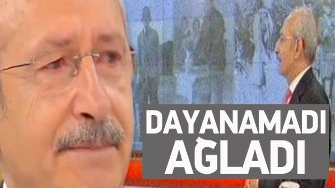 Kemal Kılıçdaroğlu canlı yayında ağladı