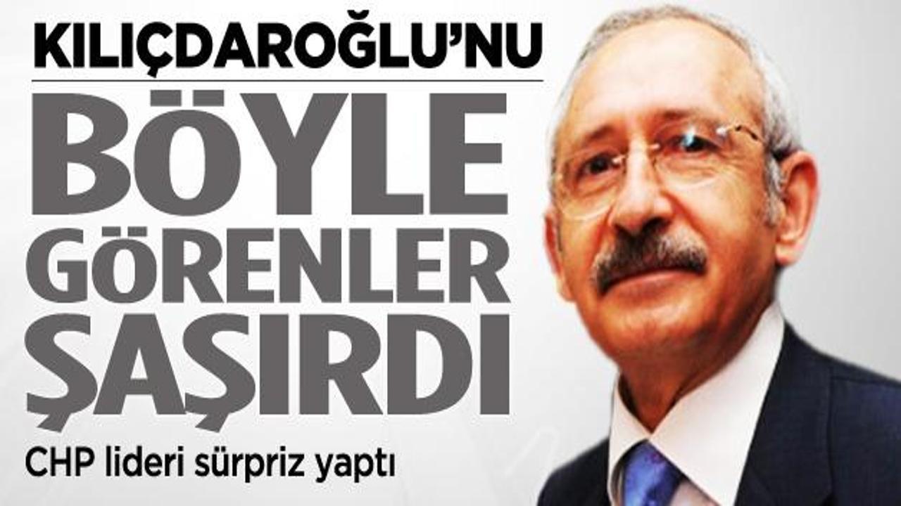 Kemal Kılıçdaroğlu herkesi şaşırttı