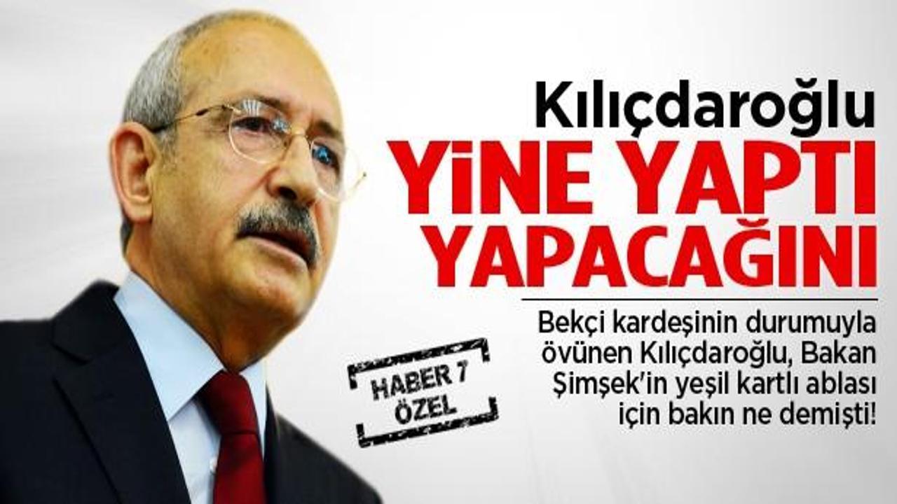 Kemal Kılıçdaroğlu yine yaptı yapacağını!