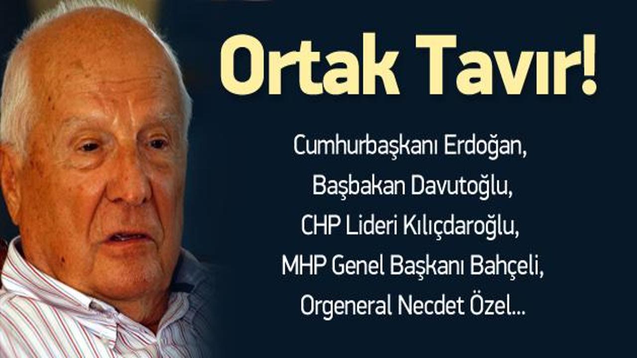 Kenan Evren'e başsağlığı ve taziye mesajı yok