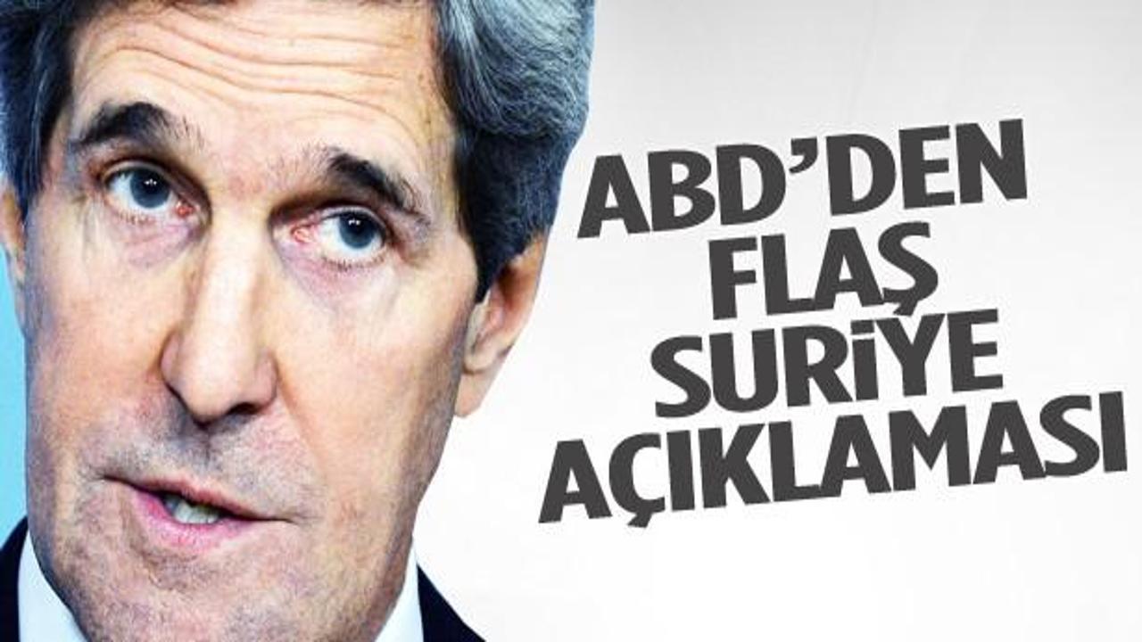 Kerry: Suriye'den sarin gazı bulundu!