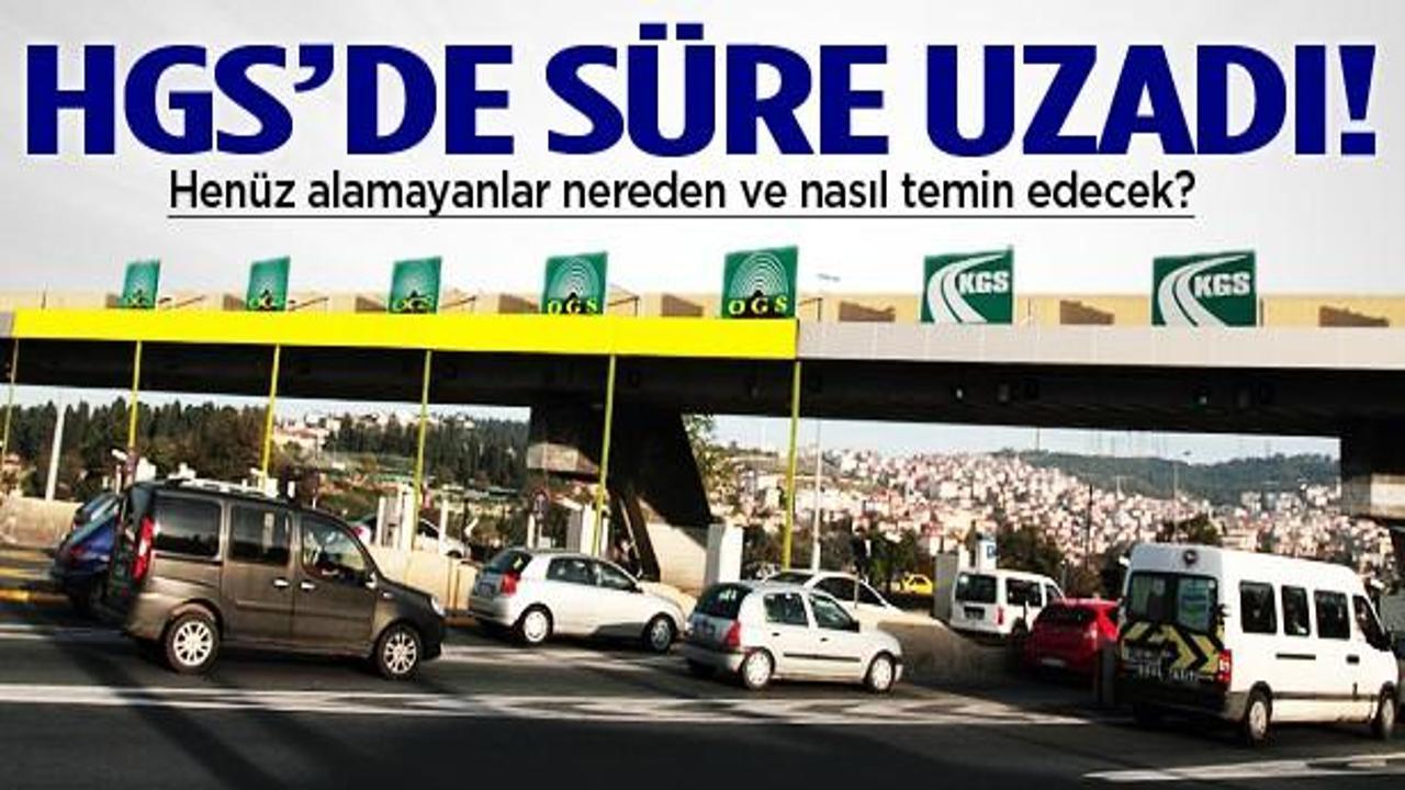 KGS'de son kullanım süresi uzatıldı!