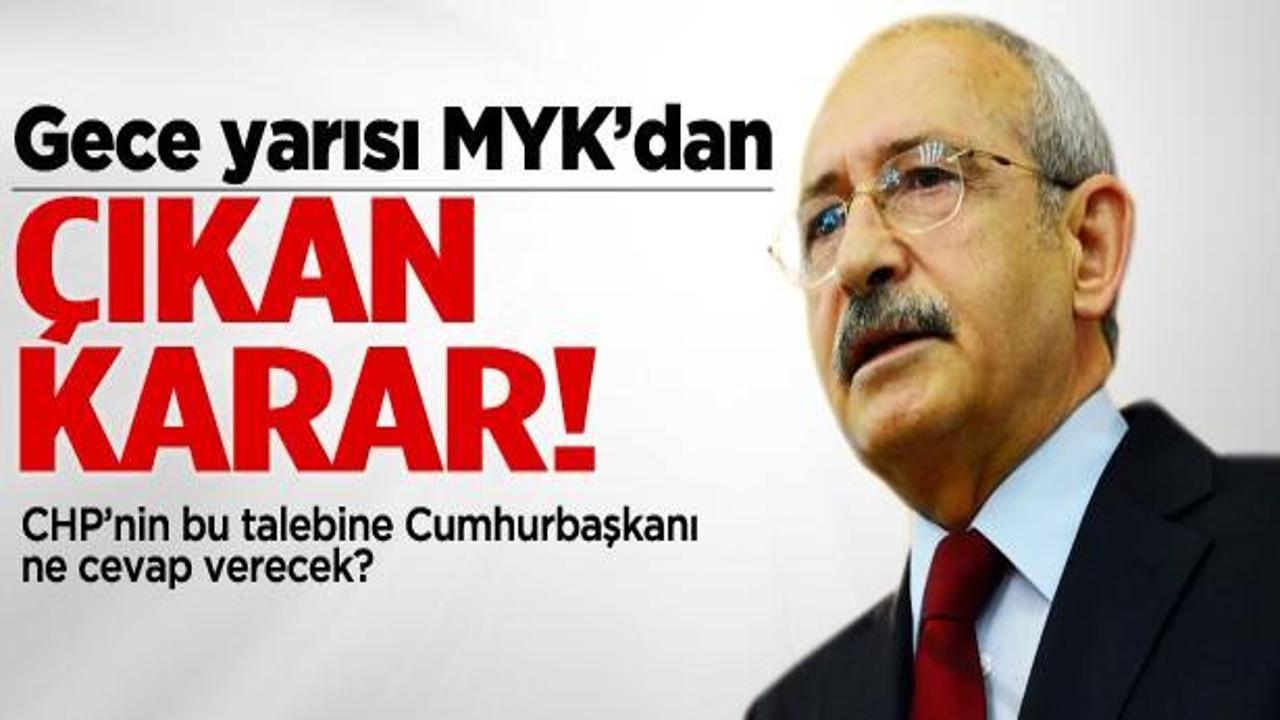 Kılıçdaroğlu, Gül'den liderler zirvesi talep etti