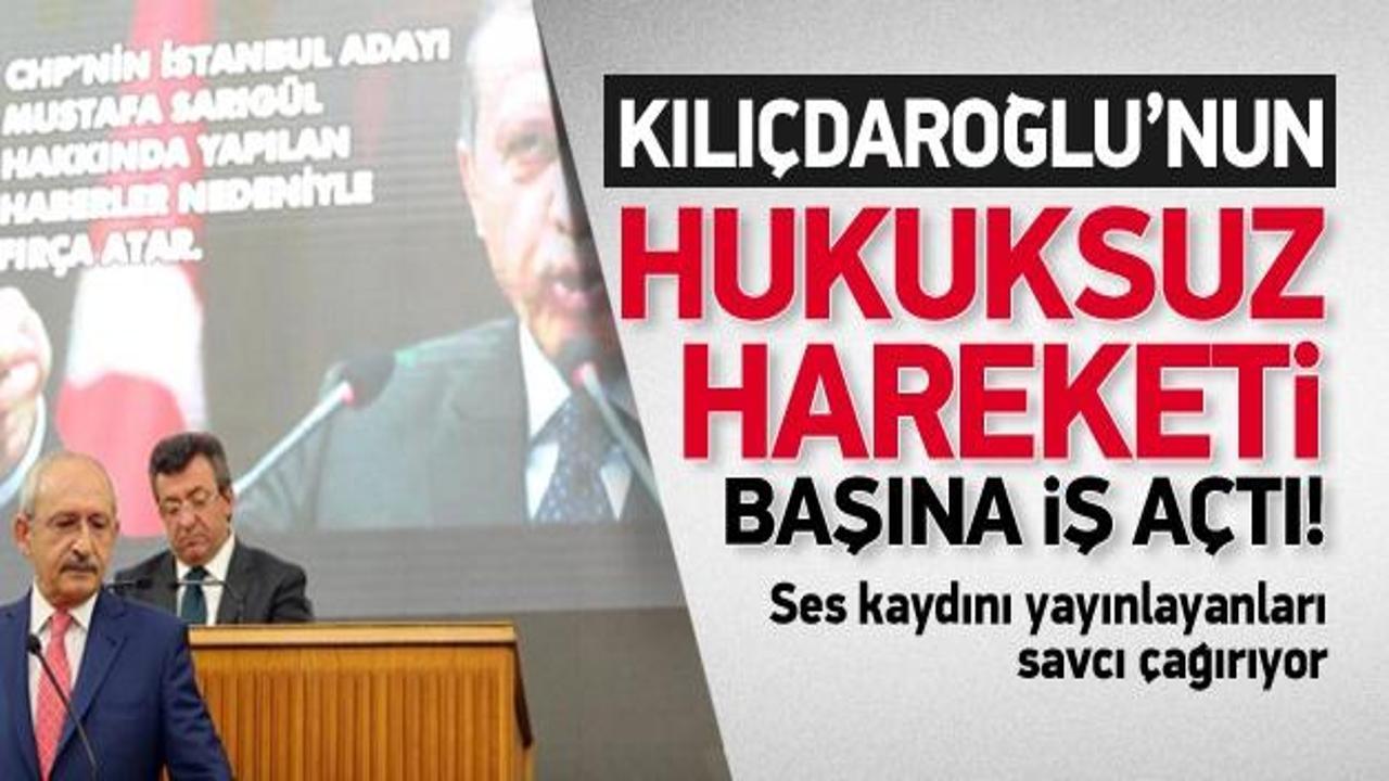Kılıçdaroğlu: Tape dinletenleri savcı çağrıyor