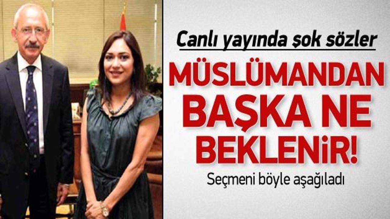 Kılıçdaroğlu ve Amberin Zaman seçmeni aşağıladı