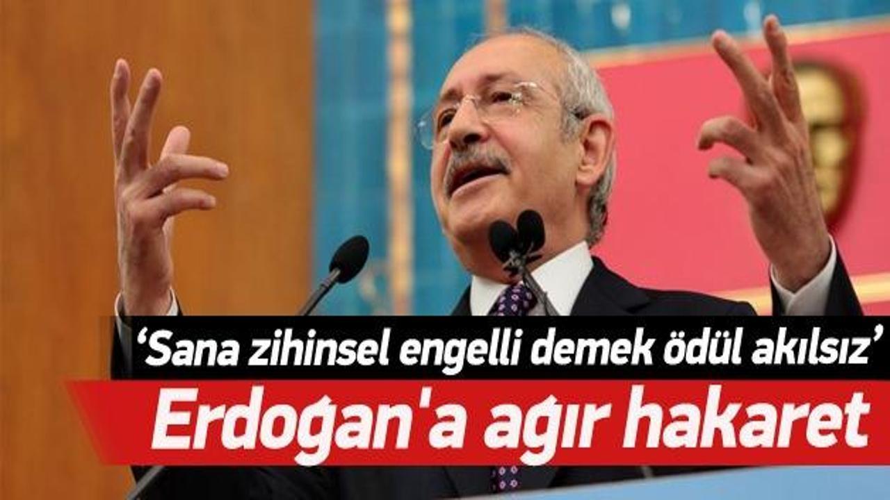 Kılıçdaroğlu'ndan Erdoğan'a hakaret