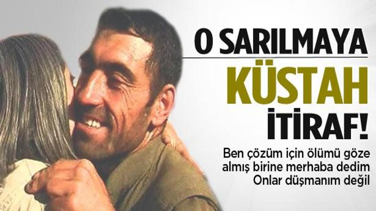 Kışanak'tan teröriste sarılmaya küstah itiraf