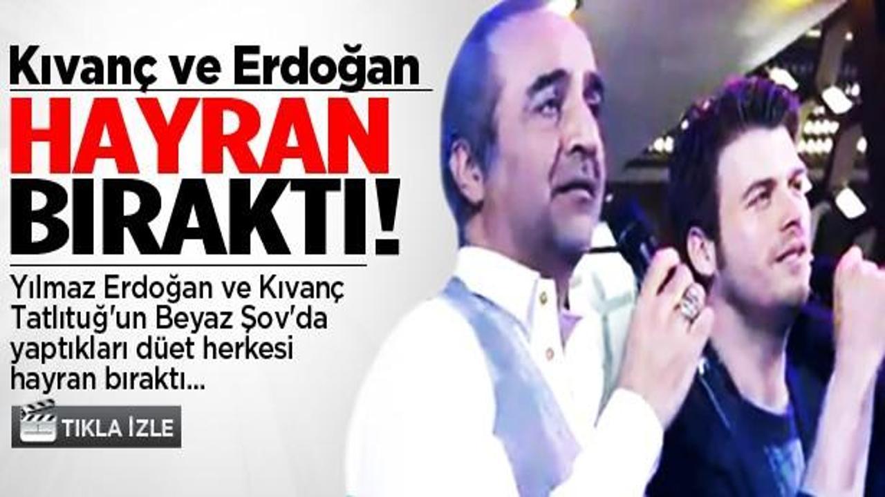 Kıvanç ve Yılmaz Erdoğan türkü söyledi