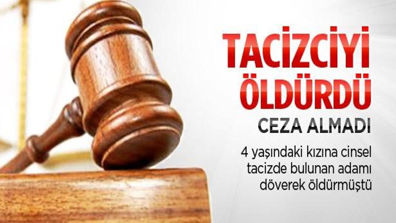 Kızının tacizcisini öldürdü, ceza almadı