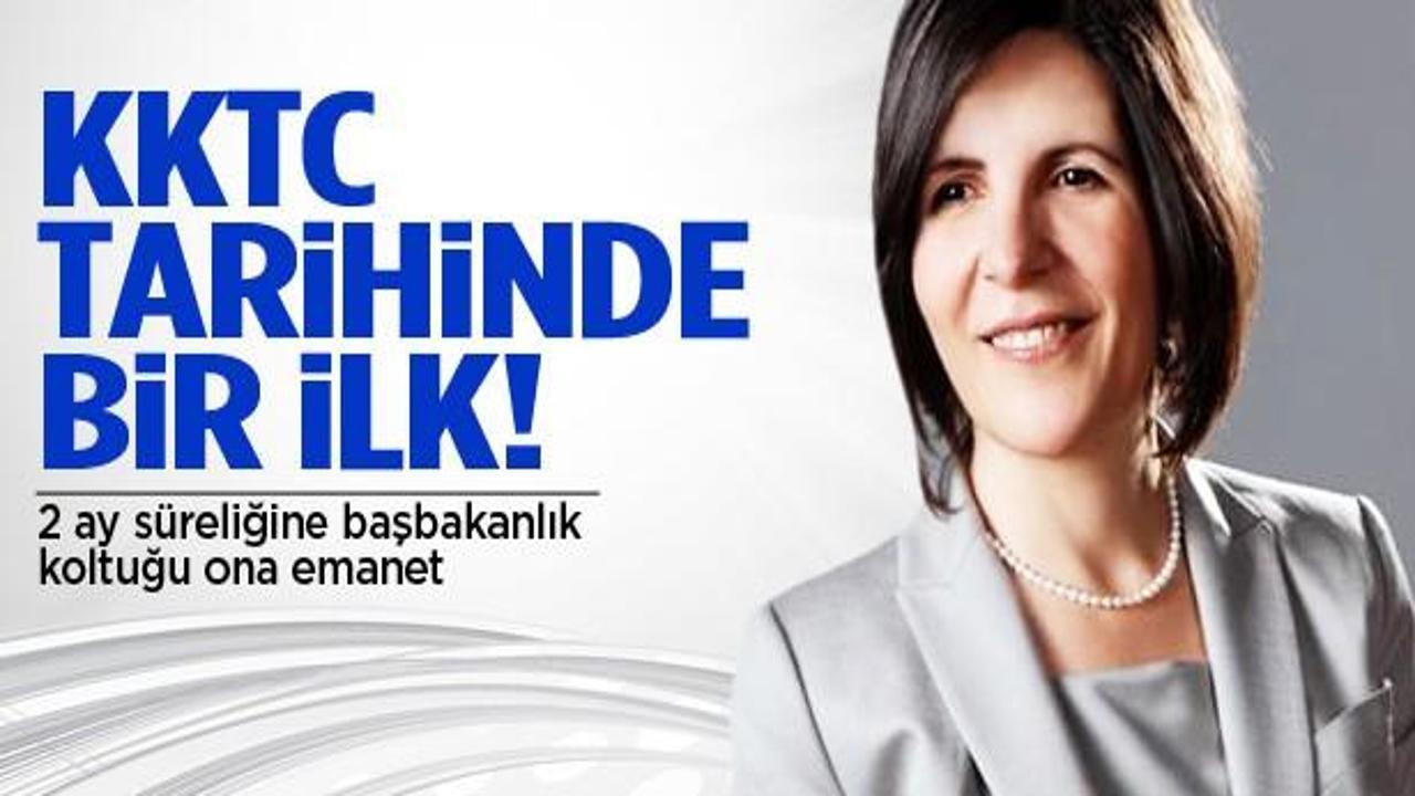 KKTC'ye ilk kadın başbakan