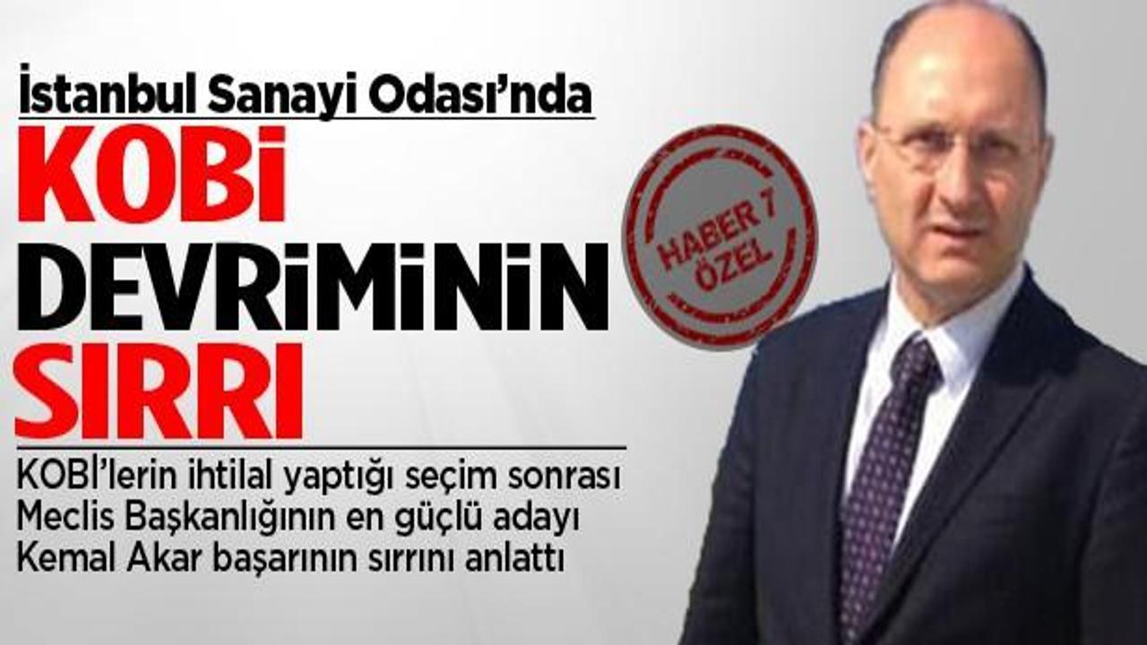 KOBİ'leri arkasına alan Akar İSO'da ihtilal yaptı
