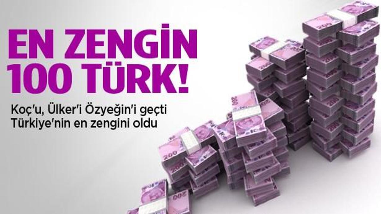 Koç'u, Ülker'i geçti Türkiye'nin en zengini oldu!