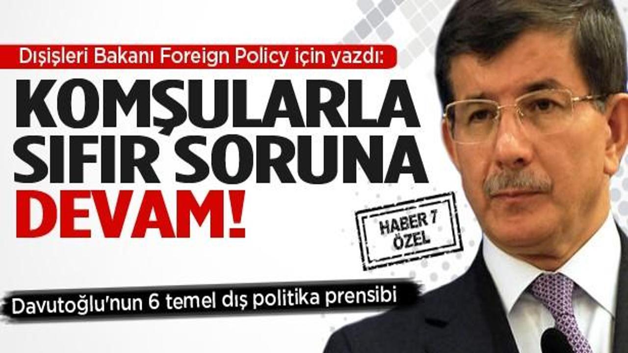 'Komşularla sıfır sorun' tam gaz devam