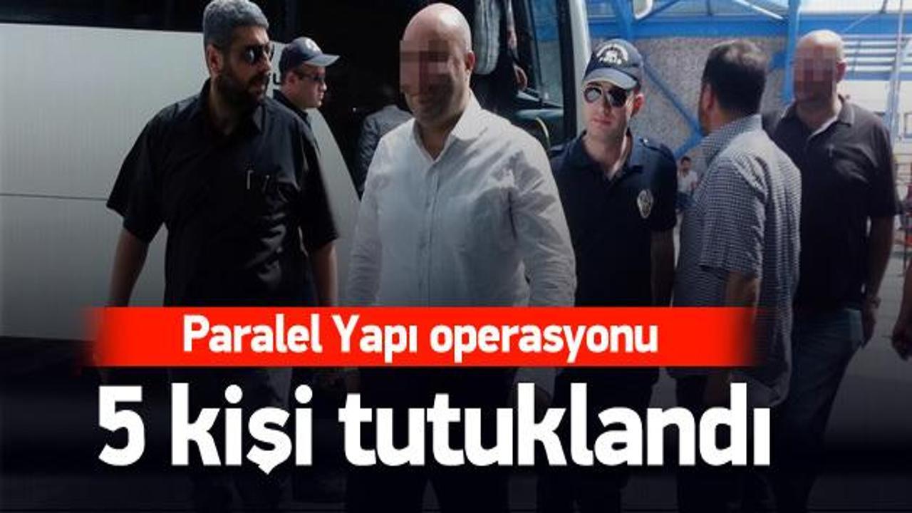 Konya'da 'paralel yapı' operasyonunda 5 tutuklama