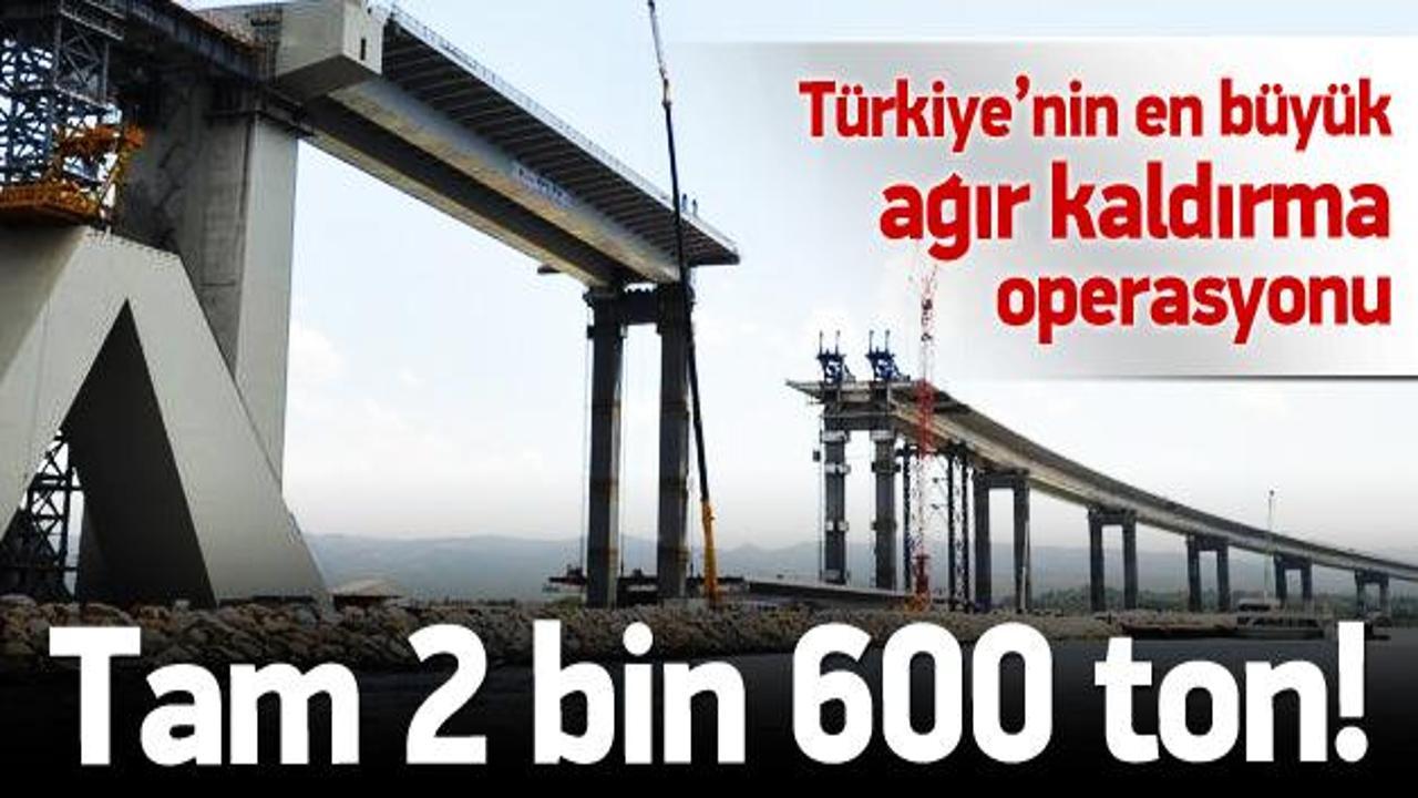 K&ouml;rfez K&ouml;pr&uuml;s&uuml;'nde rekor tabliye operasyonu