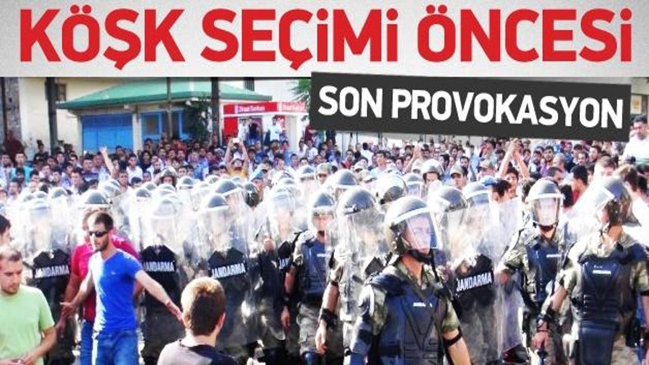 Köşk seçimi öncesi çirkin provokasyon