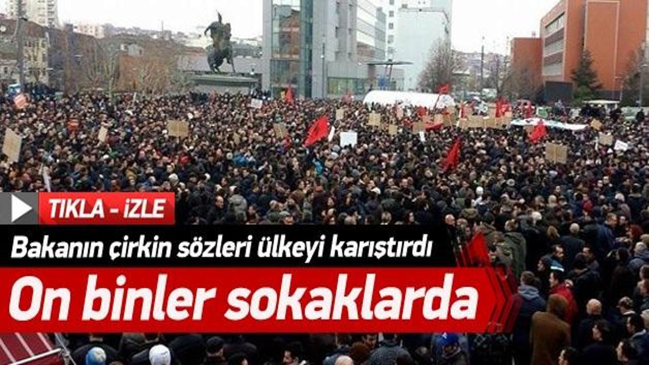 Kosova'da büyük protesto