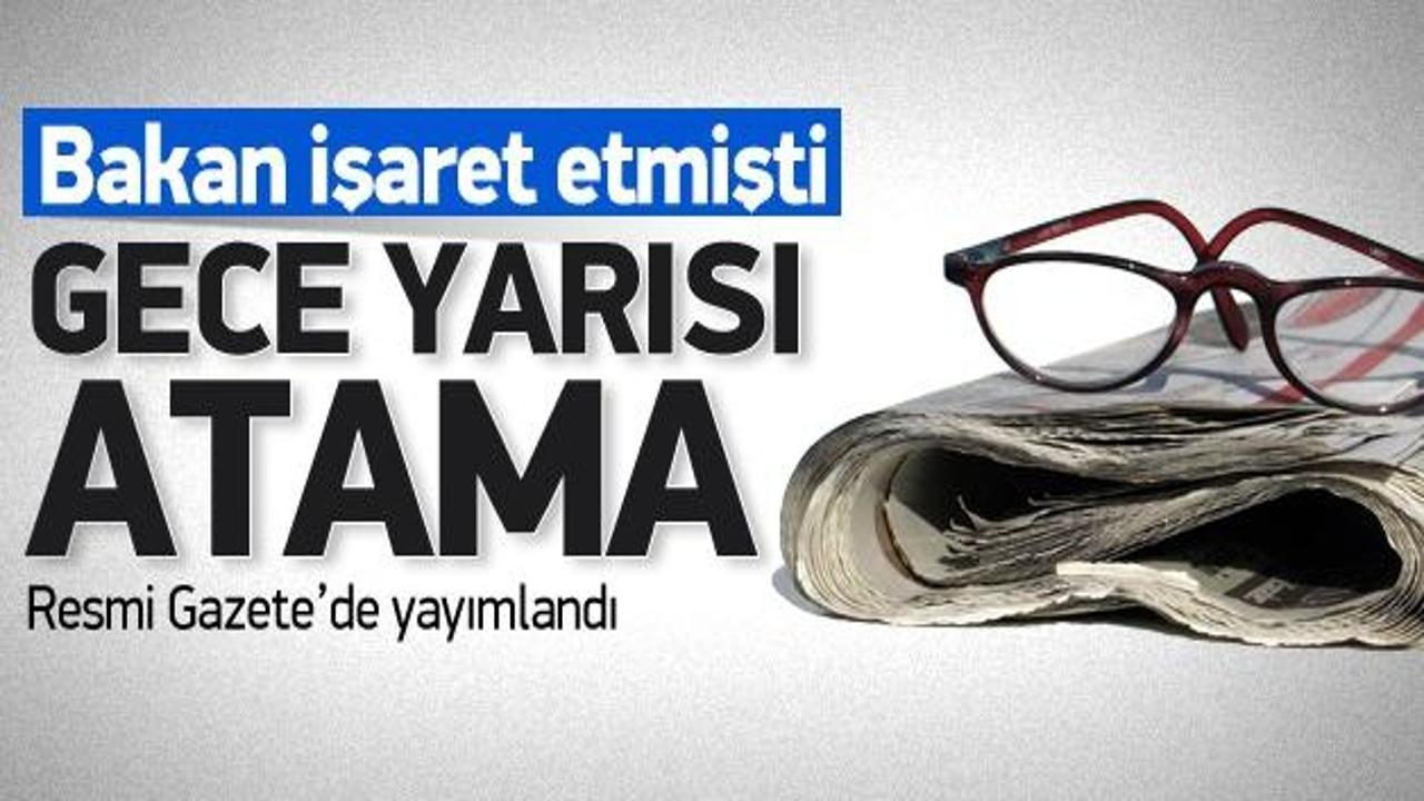 Kritik MASAK ataması bu gece belli oldu