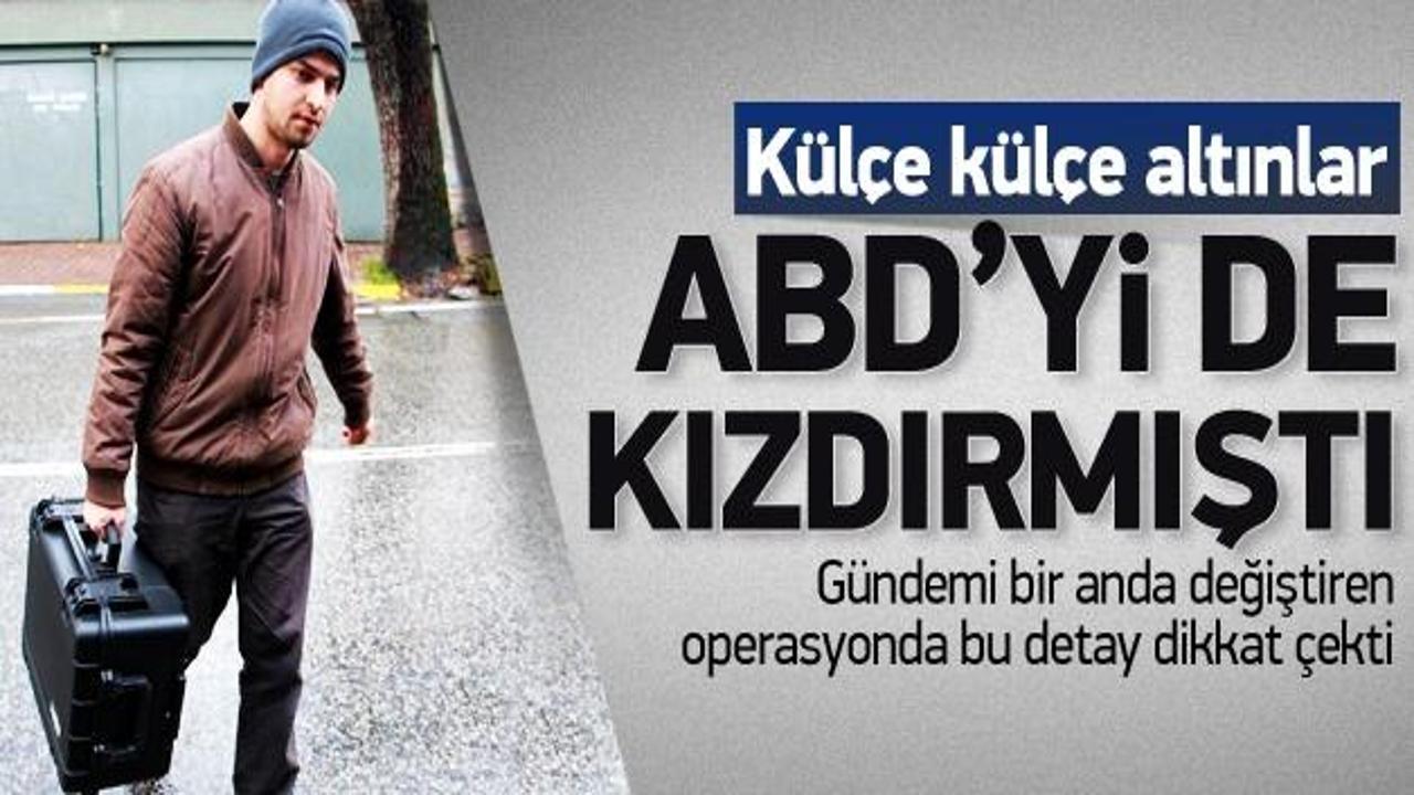Külçe külçe altınlar ABD'yi de kızdırmıştı!