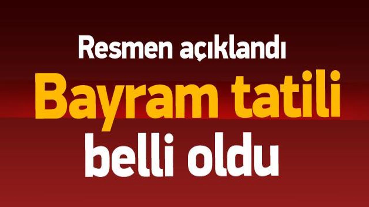Kurban Bayramı tatili kaç gün?