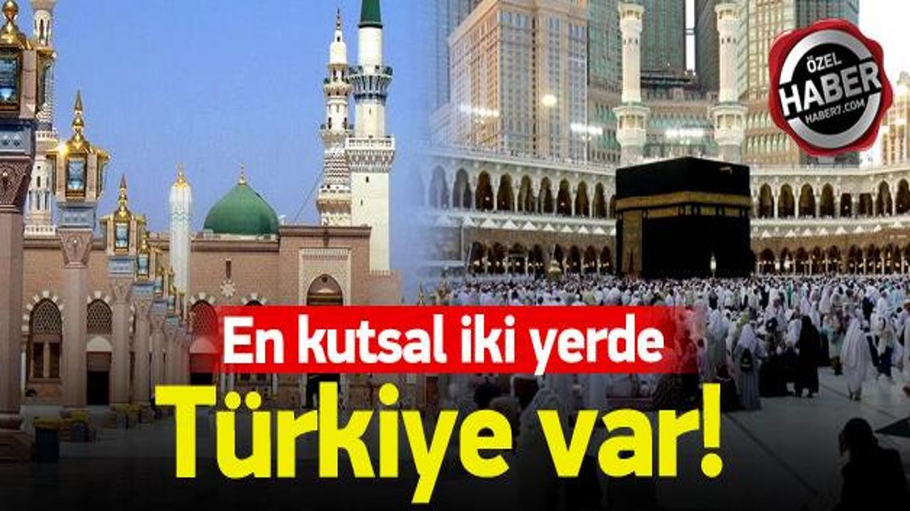 Kutsal topraklarda Türkiye izi
