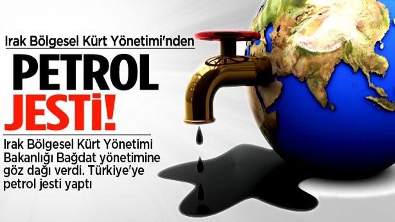 Kuzey Irak yönetiminden Türkiye'ye petrol jesti