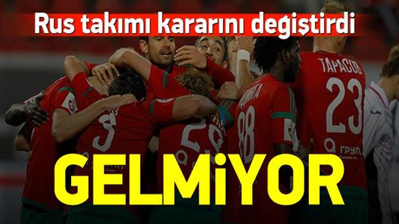 Lokomotiv Moskova Türkiye kamplarını iptal etti