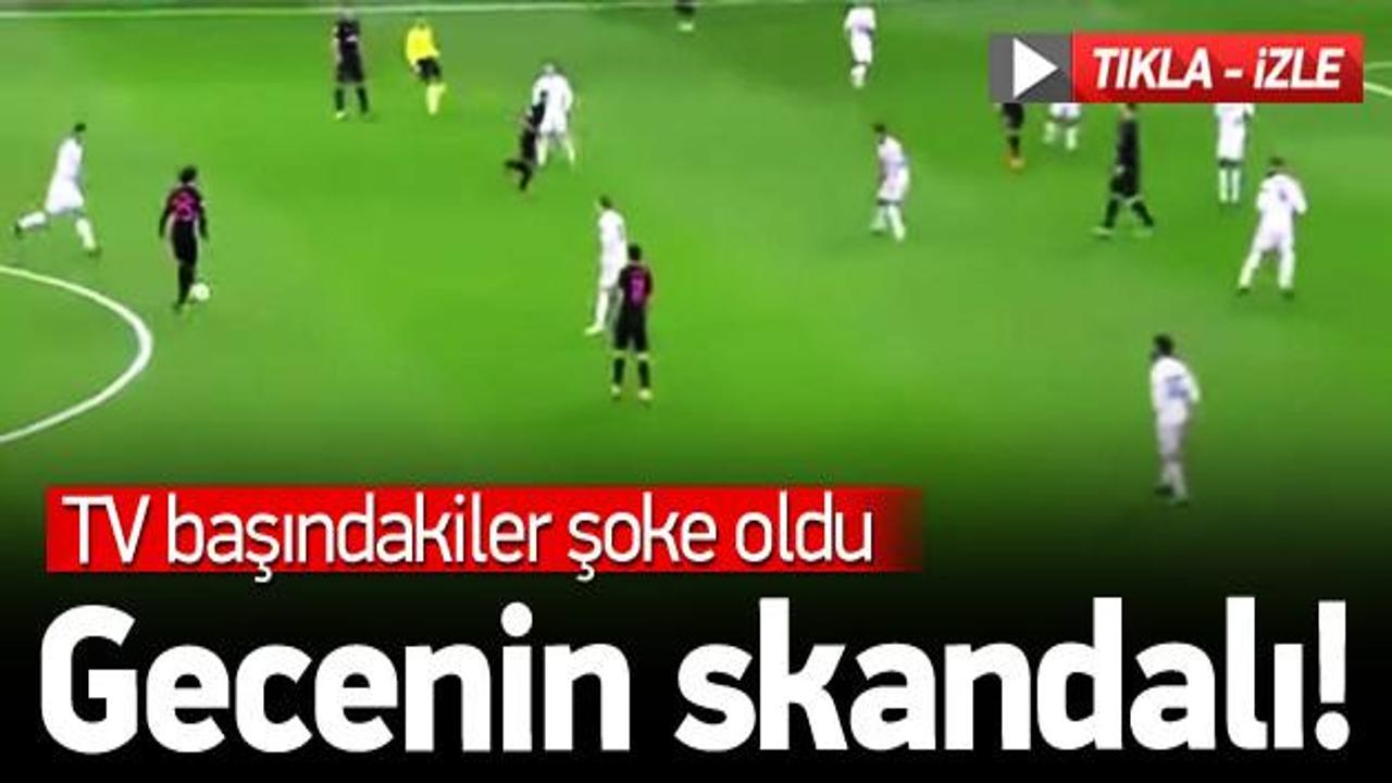 Ma&ccedil;ı anlatırken uyuyakalıp horlayan spiker!