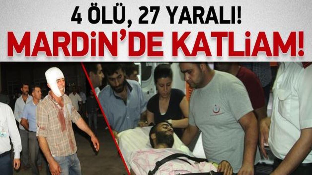 Mardin'de kanlı kavga: 4 ölü, 27 yaralı