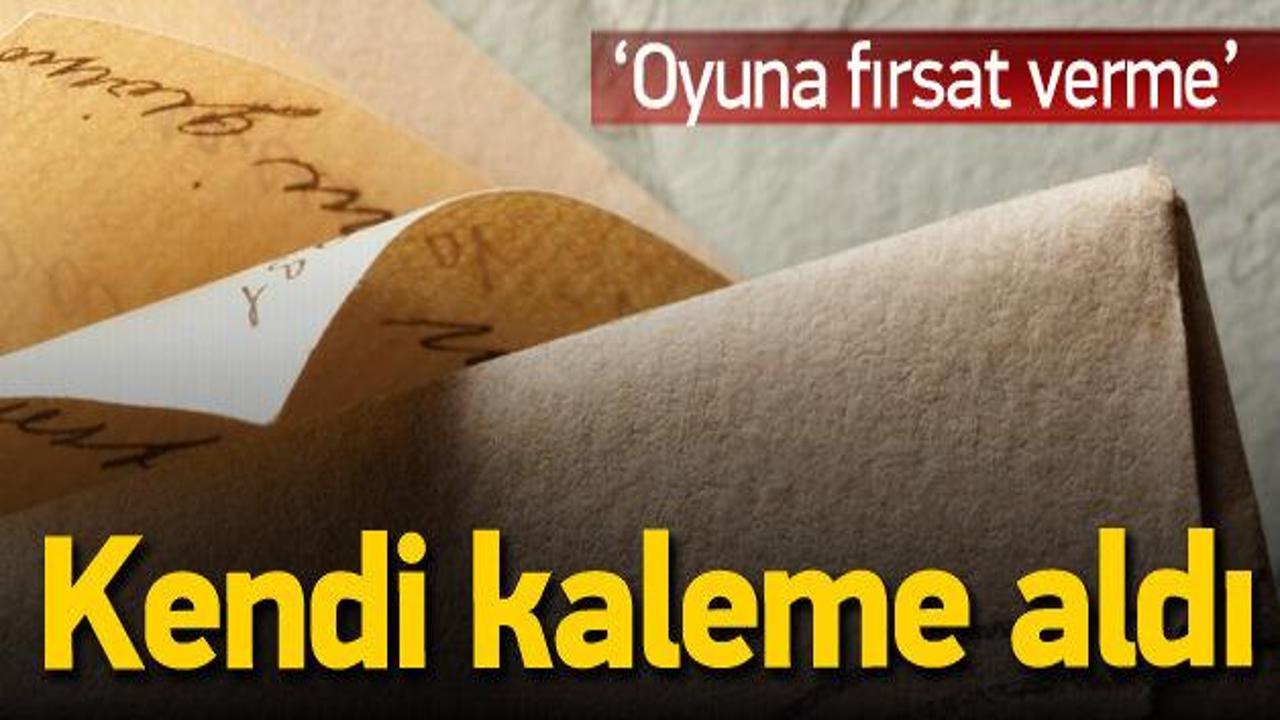 Mehdi Eker’den seçmene “Oyuna gelme” mektubu 