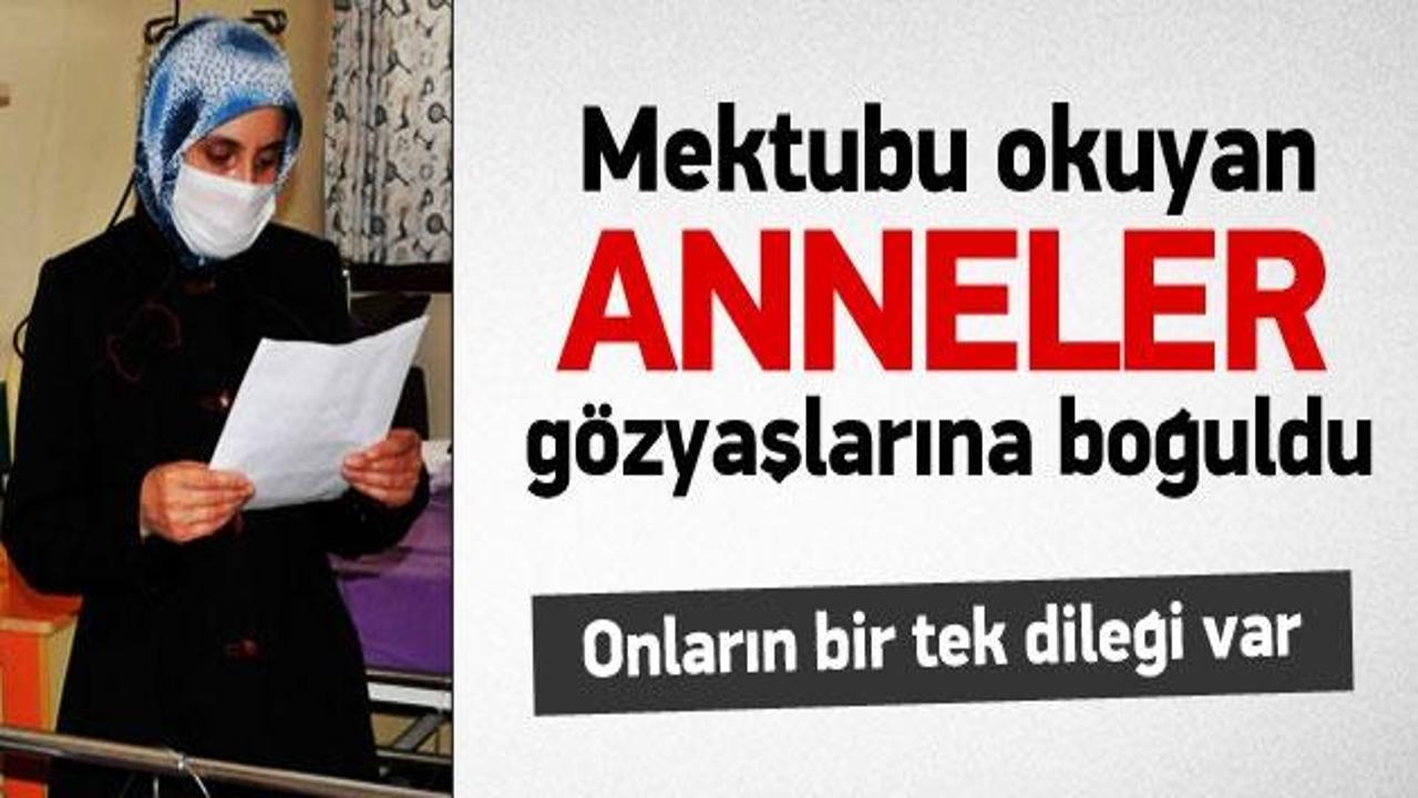 Mektuplar Okuyan Anneler G zya lar na Bo uldu Haber 7 G NCEL