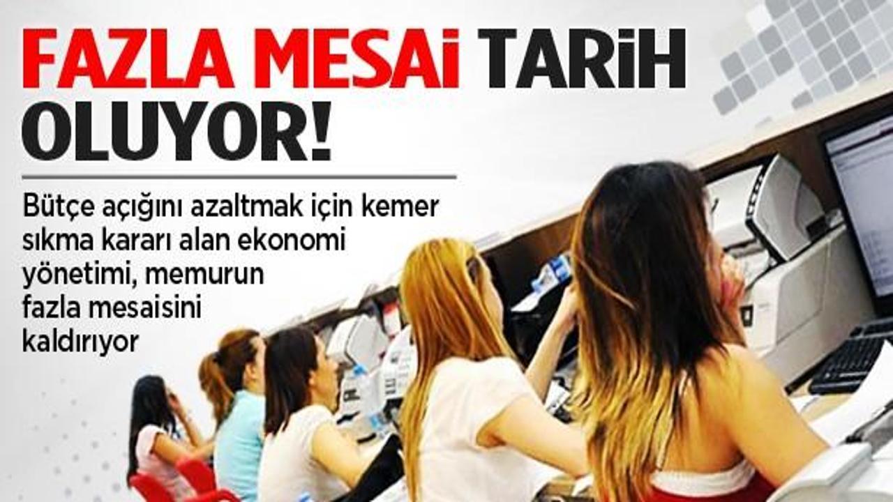Memura fazla mesai ücreti tarih oluyor!