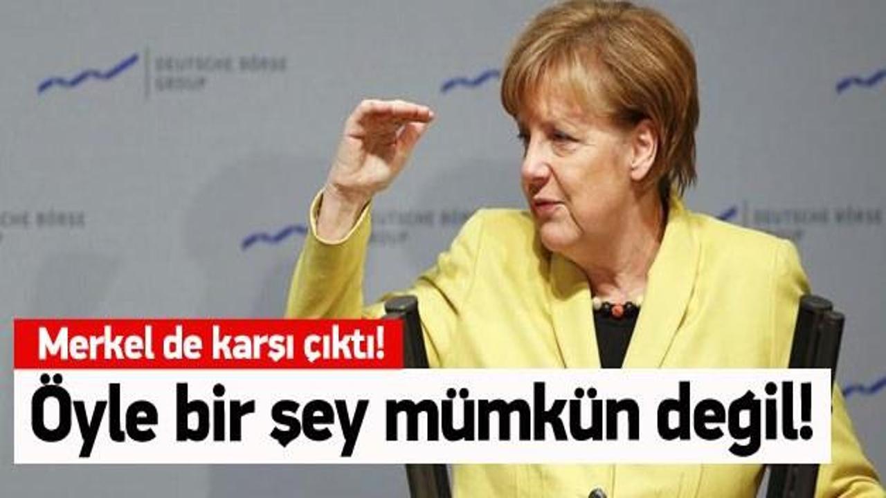 Merkel'den Yunanistan yorumu