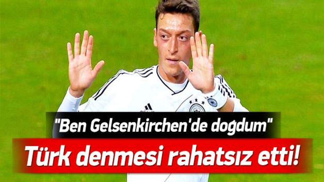 Mesut Özil 'Türk' denmesinden rahatsız!