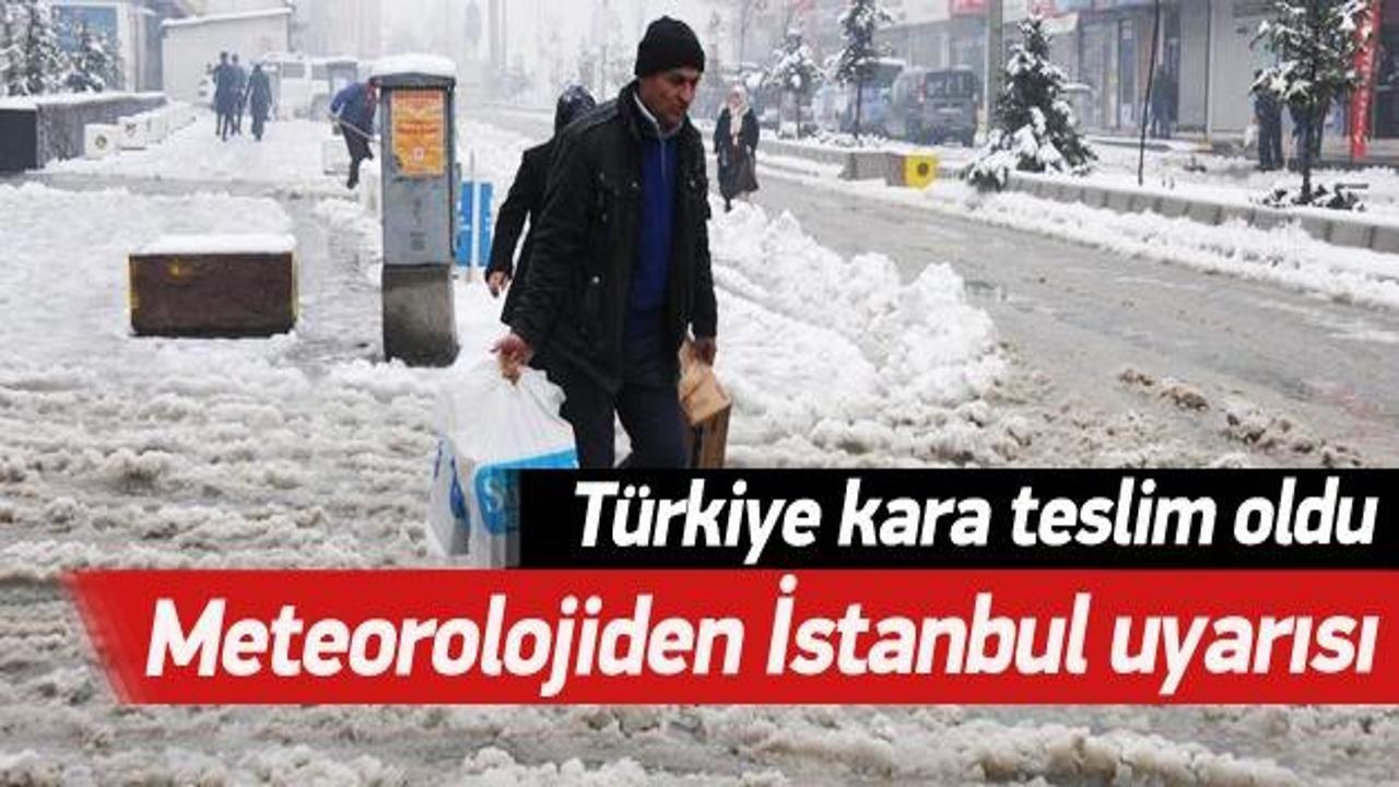 Meteorolojiden İstanbul uyarısı