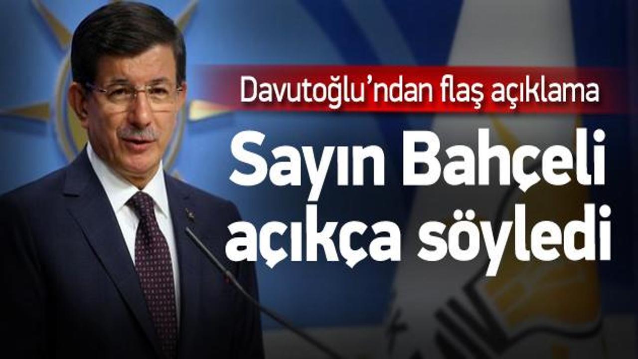 MHP ile g&ouml;r&uuml;şme sonrası ilk a&ccedil;ıklama
