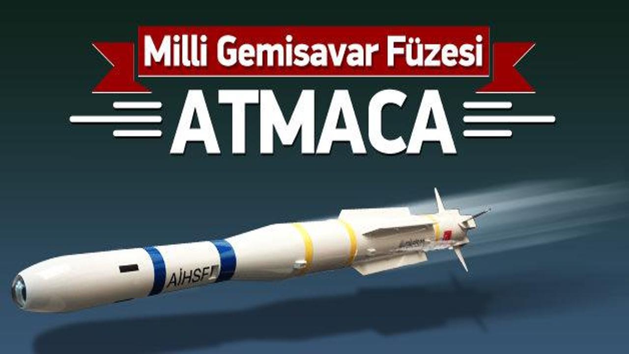 Milli Gemisavar Füzesi ATMACA ne zaman geliyor?