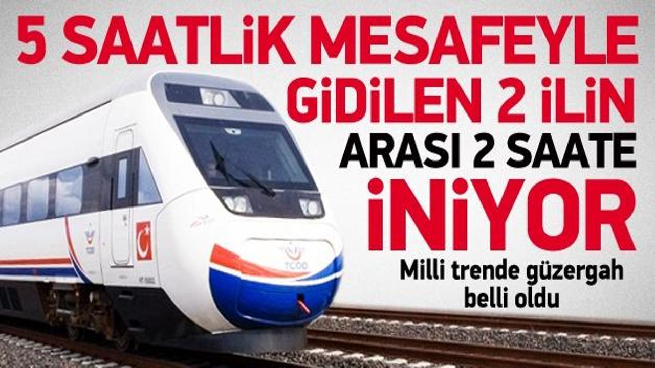 Milli trende ilk hat Ankara-Sivas