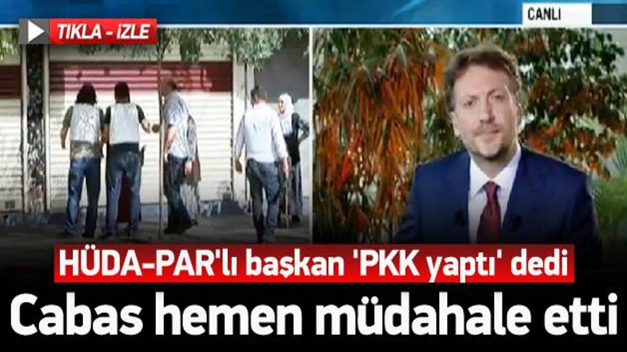 Mirg&uuml;n Cabas saldırıyı PKK yaptı diyemedi