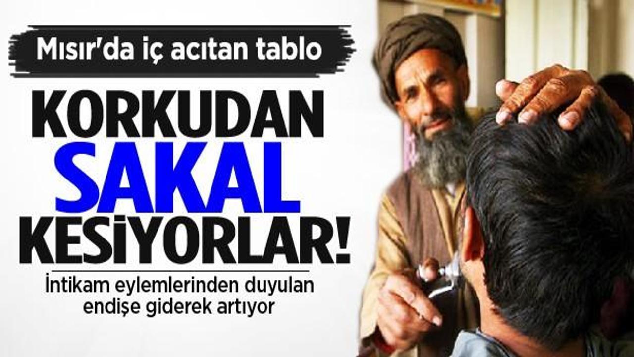 Mısır'da halk korkudan sakalını kesiyor