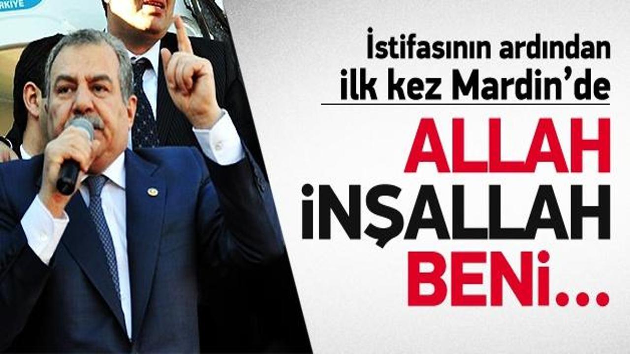 Muammer Güler: Allah inşallah beni ...