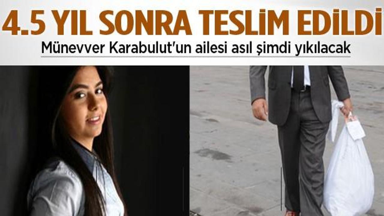 M&uuml;nevver'in eşyaları 4 yıl sonra ailesine verildi