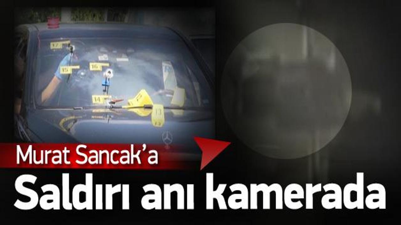 Murat Sancak'a saldırı anı kamerada