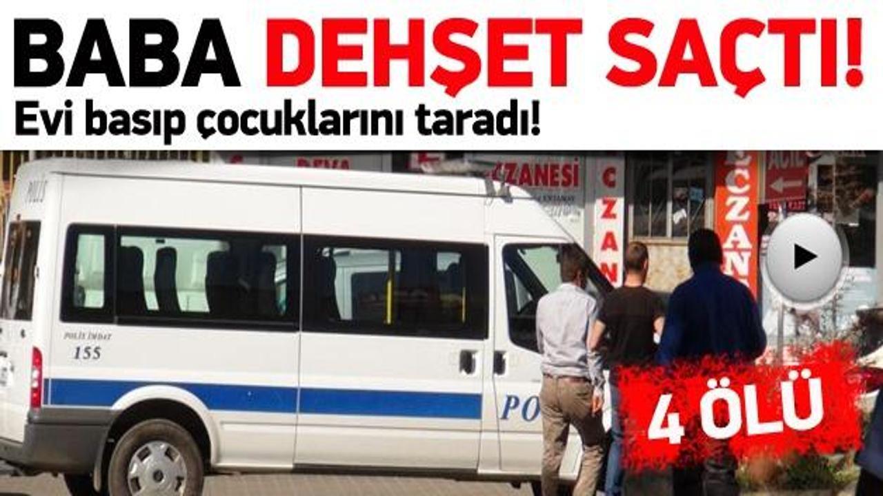 Muş&rsquo;ta cinnet: 3&rsquo;&uuml; &ccedil;ocuk 4 &ouml;l&uuml;!