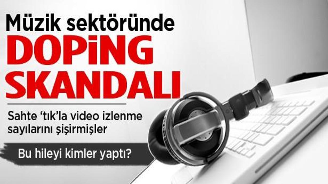 Müzik sektöründe 'doping' skandalı