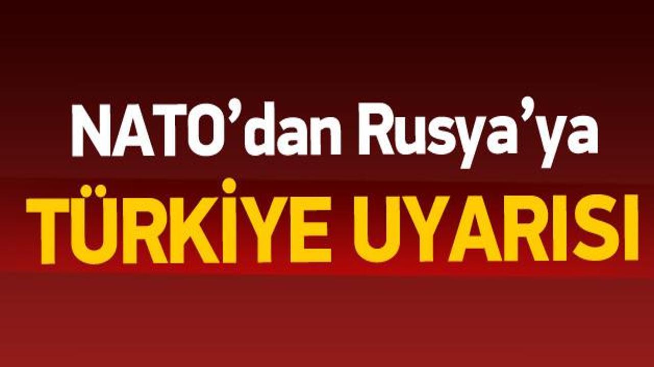 NATO Türk hava sahasını işgal eden Rusya'yı uyardı